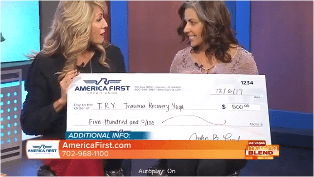 America First Credit Union “Give Back” Award Recipients