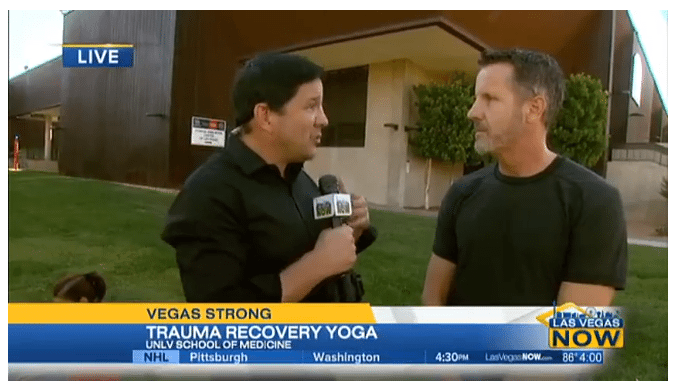 Channel 8 Las Vegas Now – Kendall checks out Trauma Recovery Yoga