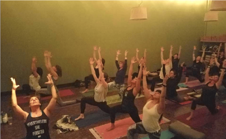 Las Vegas Review Journal – Yoga Helps with Healing After Tragedy